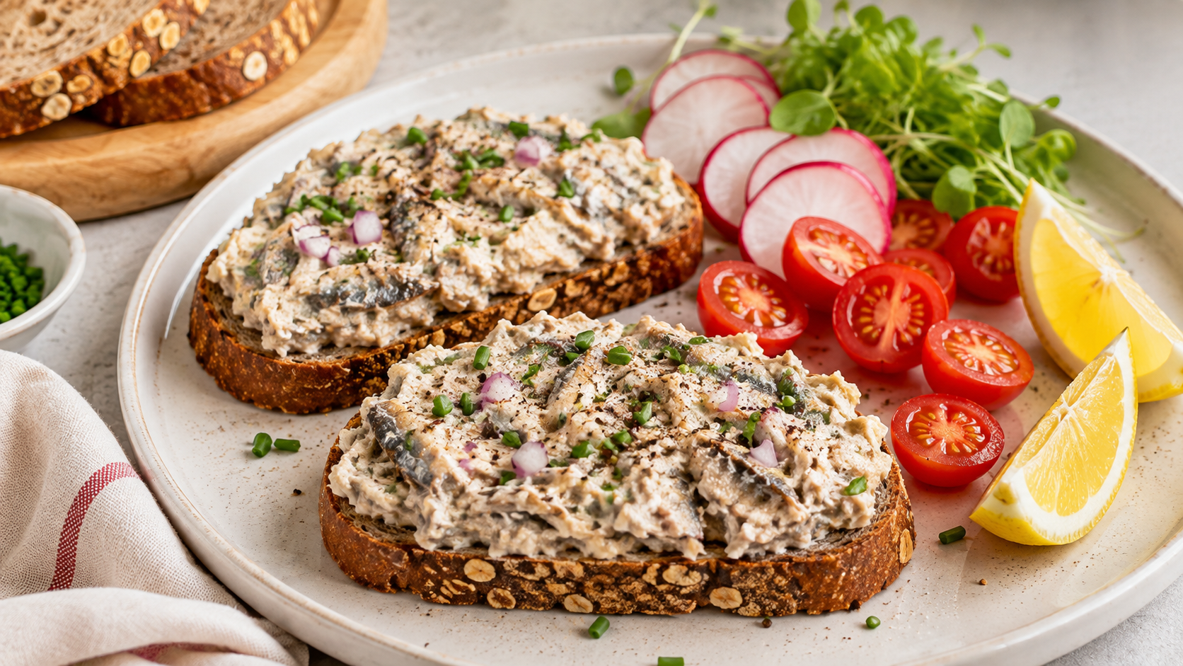 Blesková sardinková nátierka