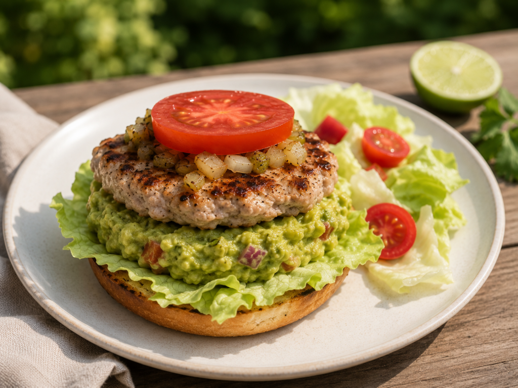 Guacamole burger