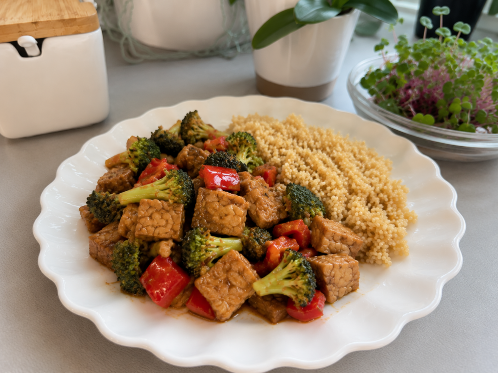Tempeh na azijsky sposob