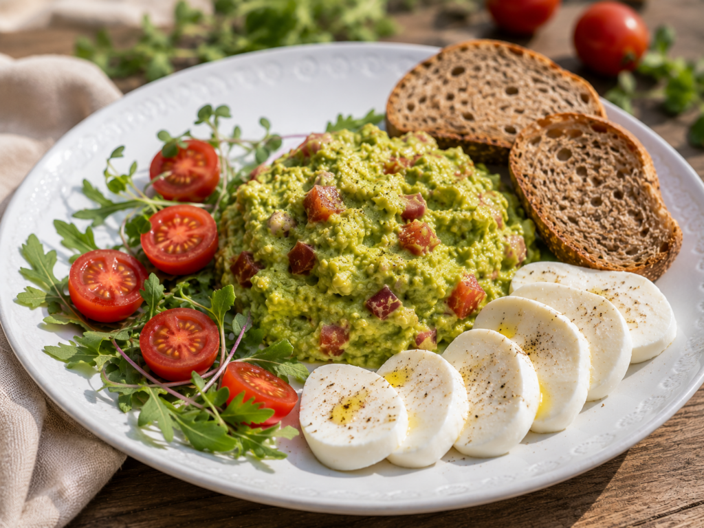 Guacamole s mozzarellou