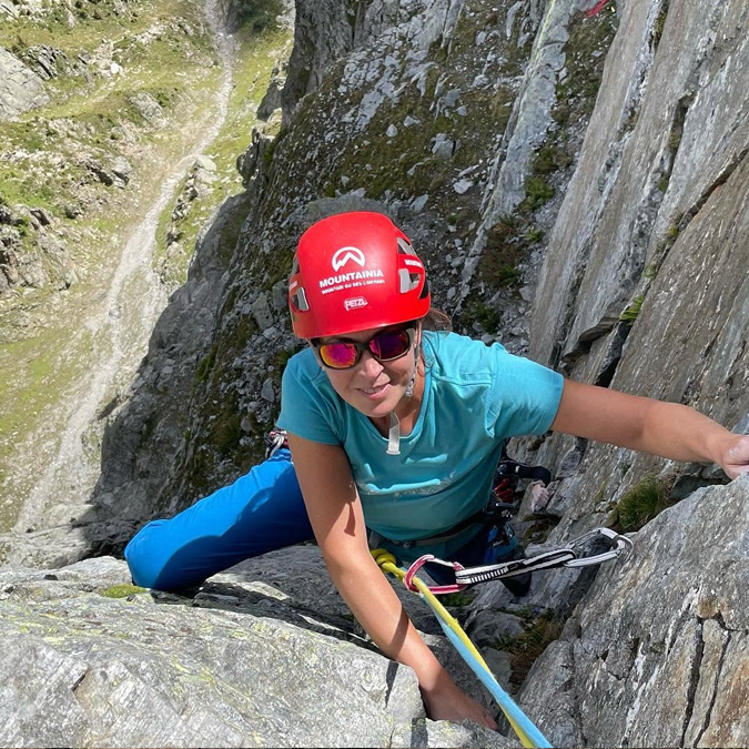 Chamonix lezenie
Le Bévent - cesta Frison-Roche