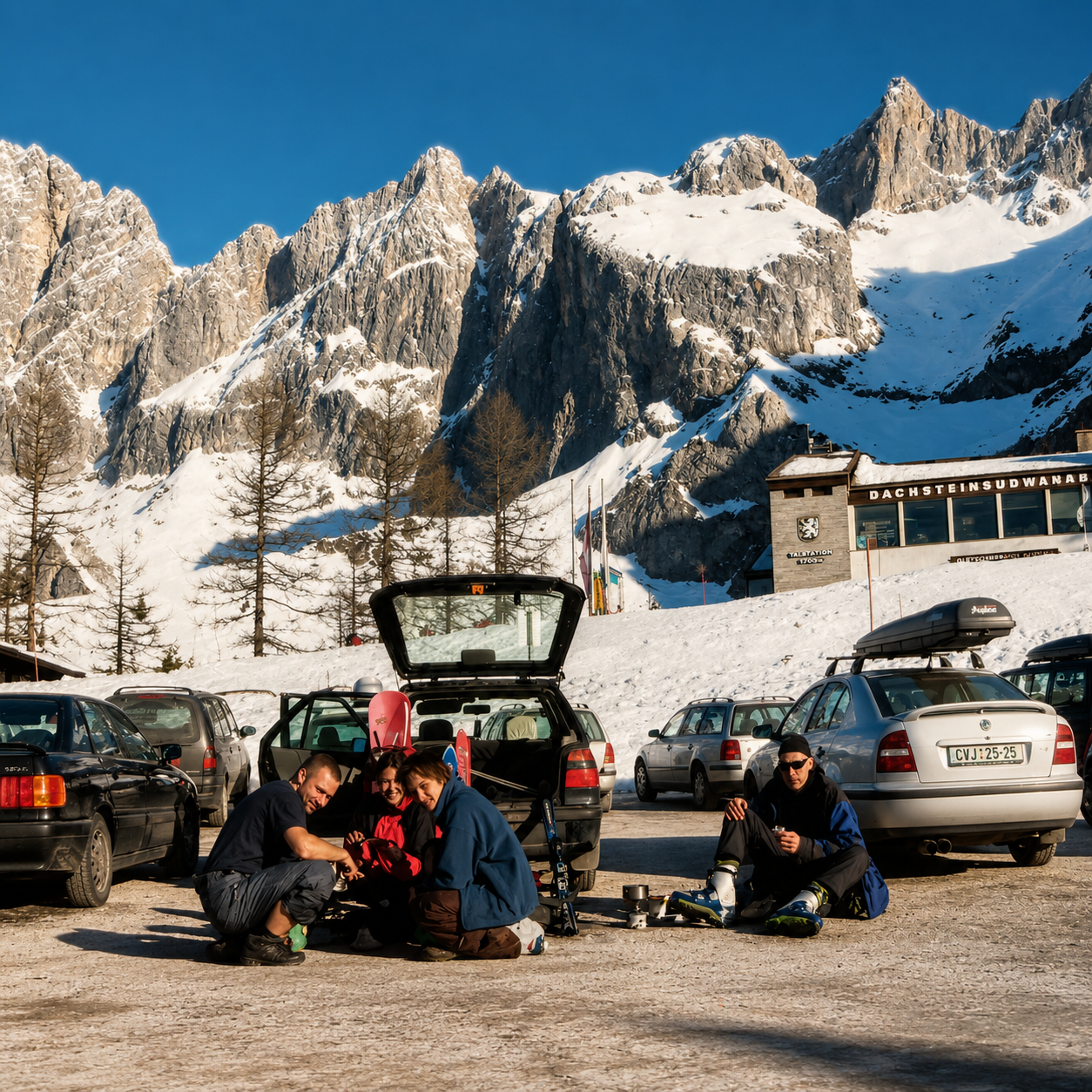Výstup na Dachstein